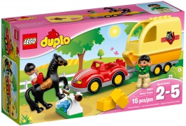 Трейлер для лошадок НОВИНКА LEGO DUPLO (Дупло)